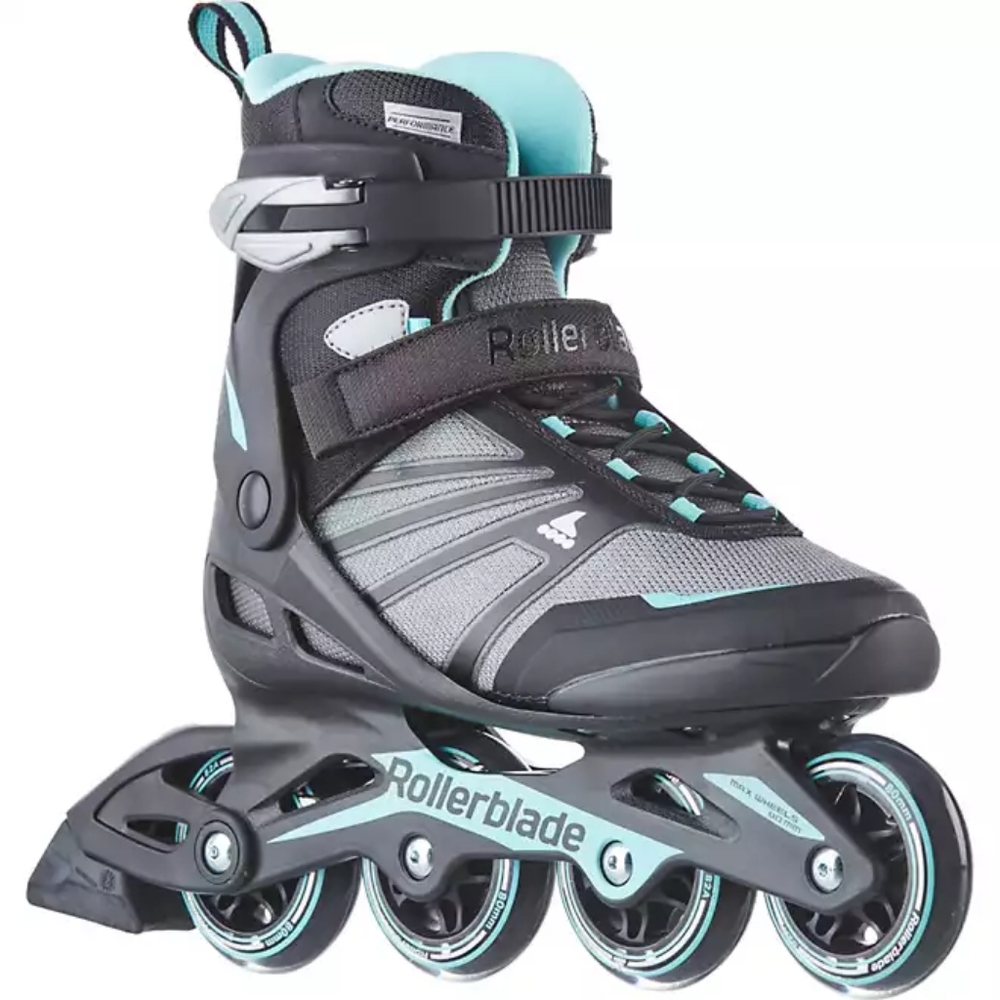 Rollerblade Zetrablade In-Line Skates in Black/Light Blue